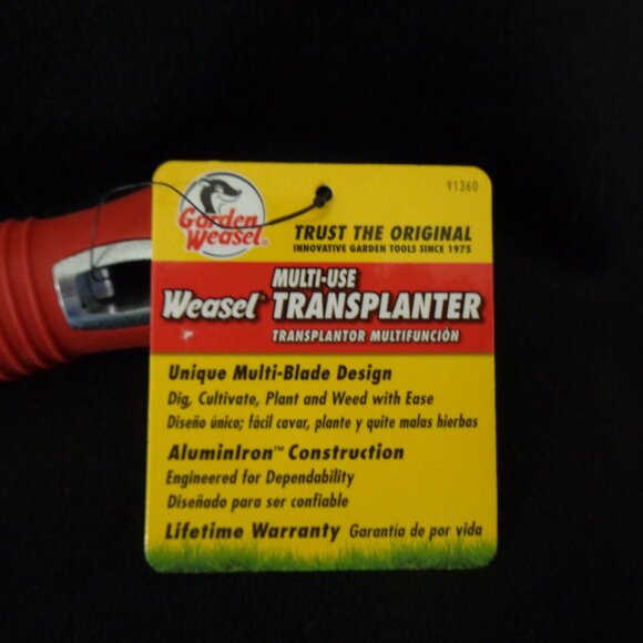 Garden Weasel Multi-blade planter/digger heavy duty nonslip grip - Picture 2 of 6